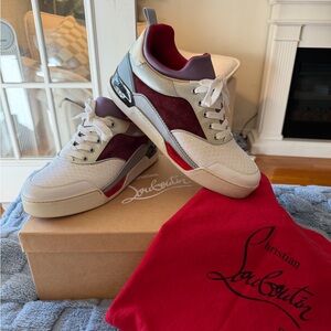 CHRISTIAN LOUBOUTIN AURELIEN MULTICOLOR FLAT SNEAKERS